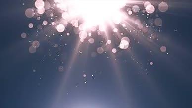 4K唯美金色扫光粒子光斑流星雨特效背景视频的预览图